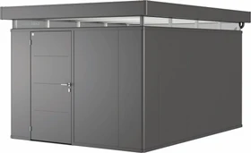 Biohort CasaNova 3x4 Gerätehaus Türanschlag links dunkelgrau-metallic