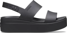 Crocs Brooklyn Low Wedge schwarz (Damen)