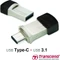 Transcend JetFlash 890 256GB, USB-A + USB-C, USB 3.2 Gen 1×1 Vorschaubild