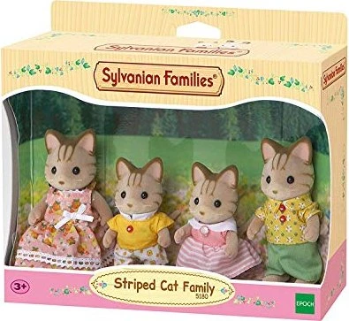 Epoch Sylvanian Families - Familien - Tigerkatzen Familie Fauch