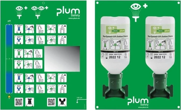 Plum Augenspülstation, 1l (2x 500ml) (4694)