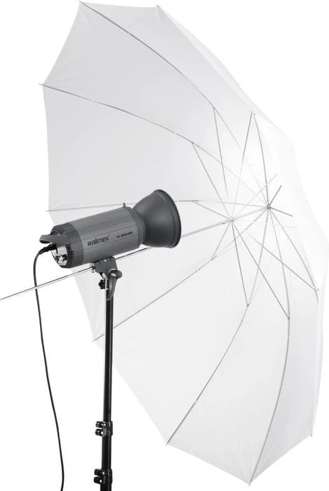 Walimex Pro Reflex-& Durchlichtschirm 2in1 weiß 150cm