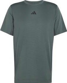 adidas D4T Primelift 3-Streifen Funktionsshirt kurzarm legend ivy (Herren)