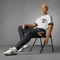 adidas DFB 1996 Woven Trainingshose lang schwarz/weiß Vorschaubild