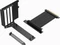 APNX Vertical GPU Holder Kit 1, für APNX C1, gewinkelt, PCIe 5.0, 150mm, schwarz Vorschaubild