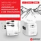 Skross World Travel Adapter PRO Light USB AC45PD - World, 1x USB-A, 1x USB-C Vorschaubild