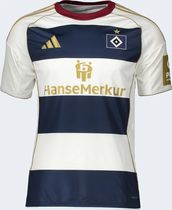 adidas Hamburger SV 1887 Bundesligaspiele Trikot white/team nav blue 2 (Herren)