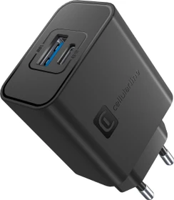Cellularline Dual Super Fast Charger 45W schwarz