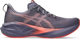 Asics Novablast 5 greyish purple/coral reef (Herren)