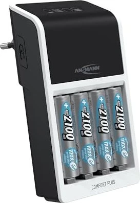 Ansmann Comfort Plus inkl. 4x AA NiMh 2100mAh