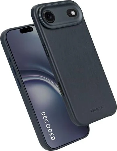 Decoded Leather Back Cover für Apple iPhone Air navy shadow