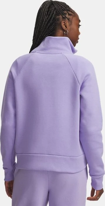 Under Armour Rival Fleece Zip Sweatshirt transparent/weiß (Damen)