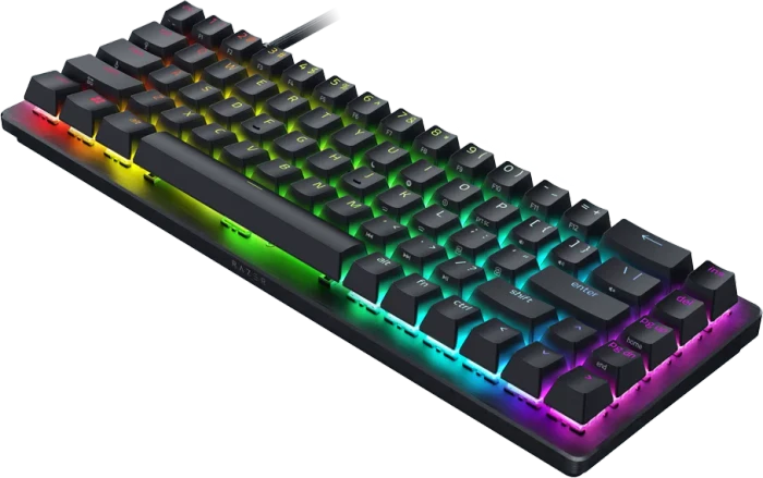Razer Huntsman V3 HE Magnetic Mini 65% 8KHz, schwarz, LEDs RGB, Hall Effect Magnetic, USB, US