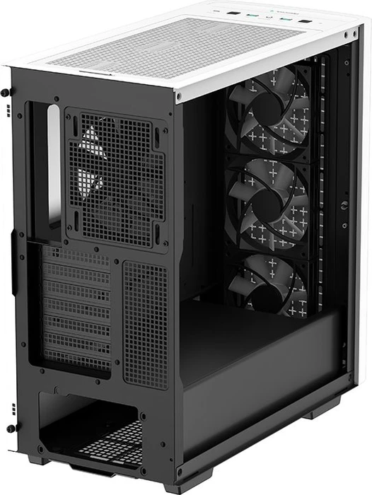 DeepCool CK560, weiß, Glasfenster
