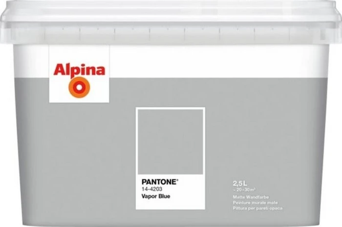 Alpina Farben Pantone Innenfarbe 14-4203 vapor blue, 2.5l