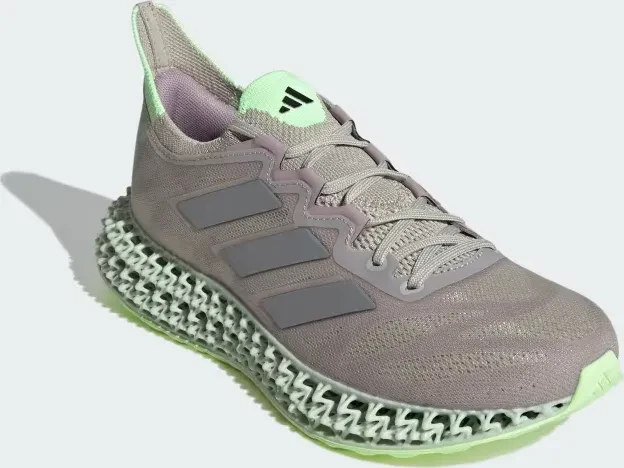 adidas 4D FWD 3 putty grey/matte silver/green spark (Damen)