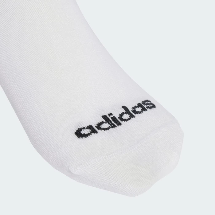 adidas Linear Crew Cushioned Socken weiß/schwarz, 6 Paare