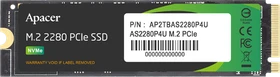 Apacer AS2280P4U 256GB, M.2 2280 / M-Key / PCIe 3.0 x4