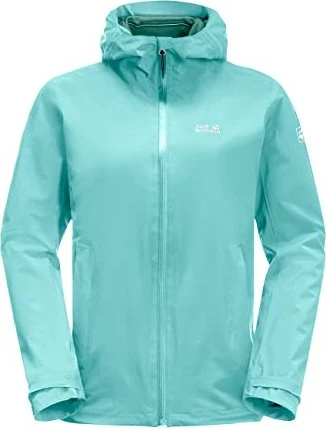 Jack Wolfskin Pack&Go Windshell Funktionsjacke fresh ice (Damen)