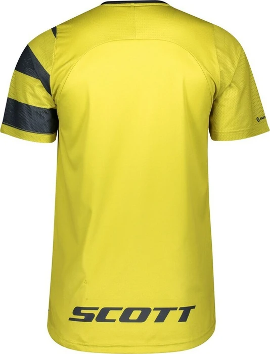 Scott Trail Vertic Zip Trikot kurzarm lemongrass yellow (Herren)