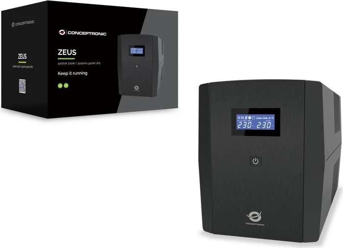 Conceptronic ZEUS04EP USV IEC, 2200VA, USV IEC, USB