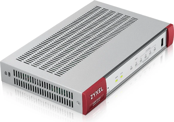Zyxel ZyWALL USG FLEX 100 UTM Firewall, 5x RJ-45, 1x SFP, Service Bundle, 1 Jahr