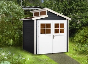 Weka 226 205x209cm Gerätehaus anthrazit