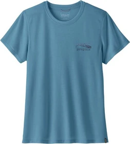 Patagonia Capilene Cool Trail Funktionsshirt kurzarm shore blue (Damen)