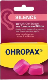 Ohropax Silence Vor-Ohrstöpsel, 6 Stück