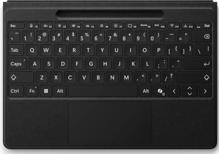 Microsoft Surface Pro Flex Keyboard mit Slim Pen mit Copilot-Taste, schwarz, BE