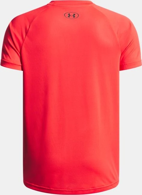 Under Armour Tech 2.0 Funktionsshirt kurzarm racer red/black (Junior)