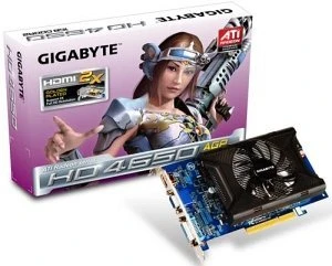 GIGABYTE Radeon HD 4650, 1GB DDR2, VGA, DVI, HDMI