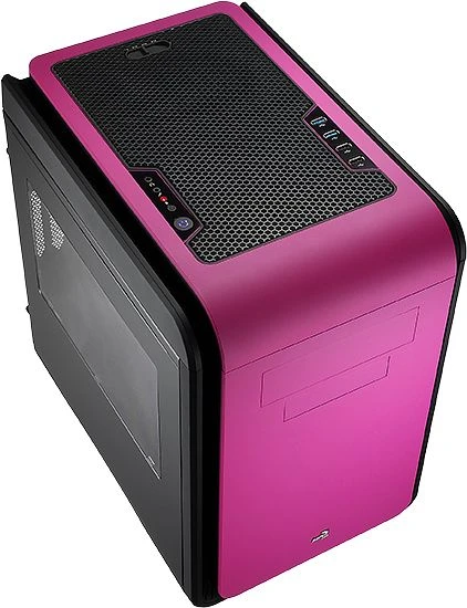 AeroCool DS Cube Pink Window Edition, Acrylfenster