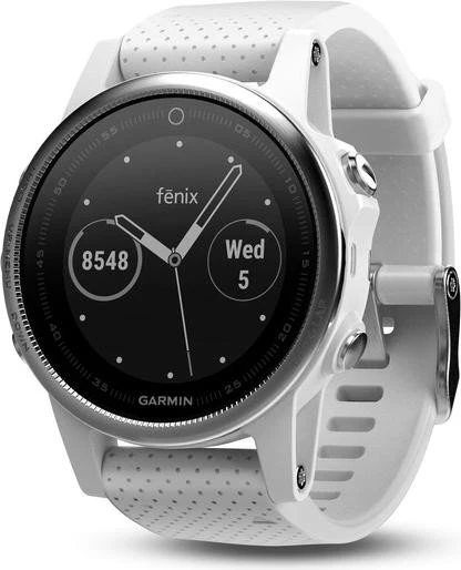 Garmin Fenix 5S silber/weiß