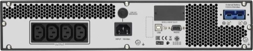 APC Easy-UPS SRV Rackmount, 2000VA, inkl. Schienen-Kit und Batterie-Pack, USB/seriell
