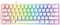 Razer Huntsman Mini, Mercury White, Razer Linear Optical RED, USB, DE Vorschaubild