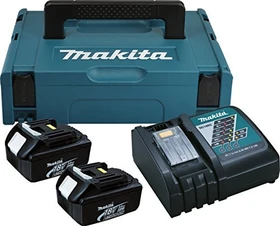 Makita Powersource-Kit Starterset 18V, 3.0Ah, Li-Ionen, 2 Akkus [6.0Ah] [108Wh]