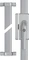 ABUS FOS650 S AL0089 silber, Fenster-Stangenschloss Vorschaubild