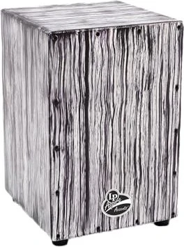 LP Aspire Accents Cajon White Streak