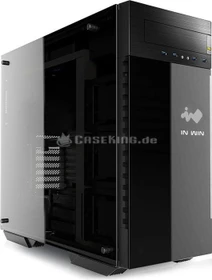 In Win 509 schwarz/grau, Glasfenster