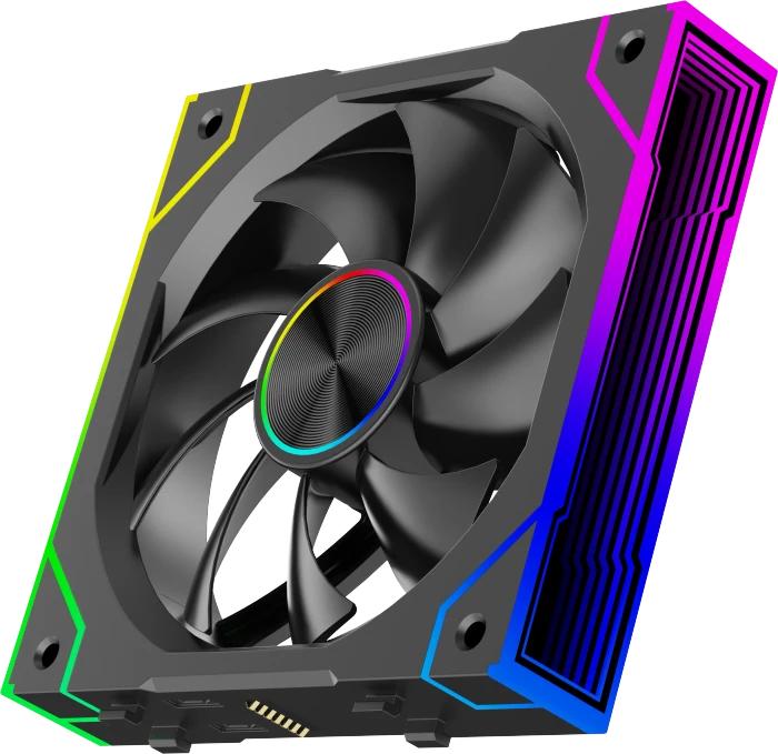 Xilence Gaming Series XF072 ARGB, schwarz, 120mm, 3er-Pack