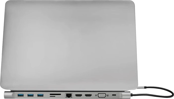 LogiLink USB 3.2 Gen 1 Dockingstation 11-Port, USB-C 3.0 [Stecker]