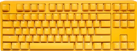 Ducky One 3 Yellow TKL PBT, LEDs RGB, MX RGB RED, USB, US