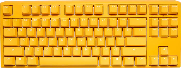 Ducky One 3 Yellow TKL PBT, LEDs RGB, MX RGB RED, USB, US