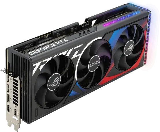 ASUS ROG Strix GeForce RTX 4080 SUPER, ROG-STRIX-RTX4080S-16G-GAMING, 16GB GDDR6X, 2x HDMI, 3x DP