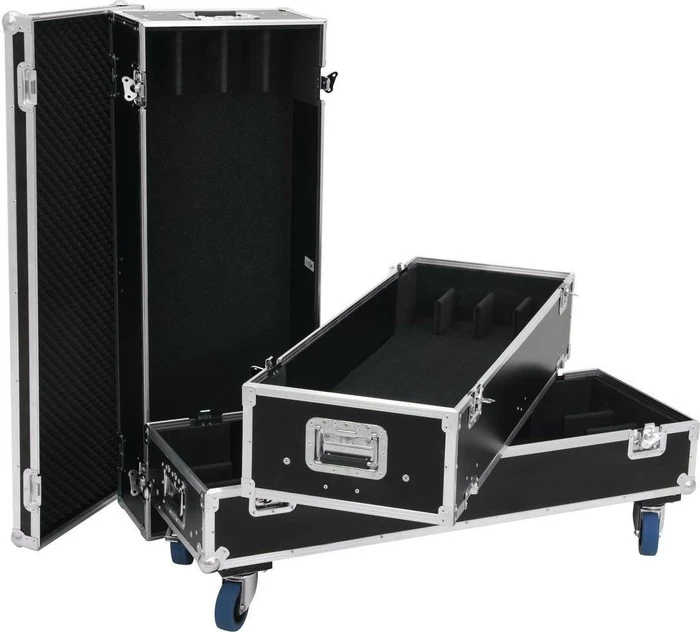 Roadinger Flightcase 12x LED-Leiste Größe L