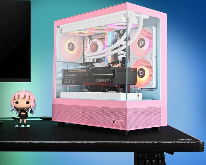Thermaltake View 270 Plus TG ARGB Bubble Pink, rosa, Glasfenster