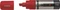 Lyra Graduate Mark All Permanentmarker 8mm rot Vorschaubild