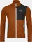 Ortovox Fleece Funktionsjacke bristle brown (Herren) Vorschaubild
