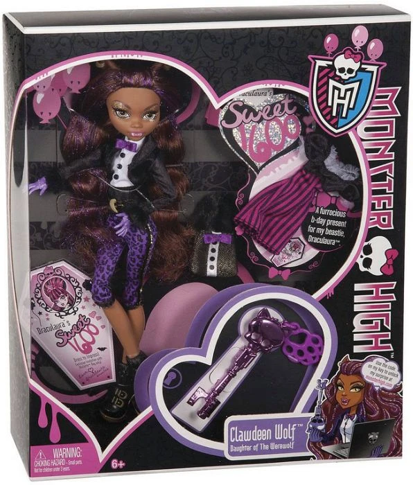 Mattel Monster High - Sweet 1600 Clawdeen Wolf